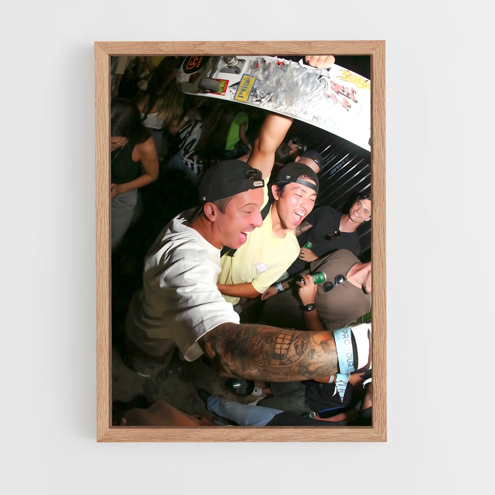 Poster Luan de oliveira – affiche Skateboard (vue 4)